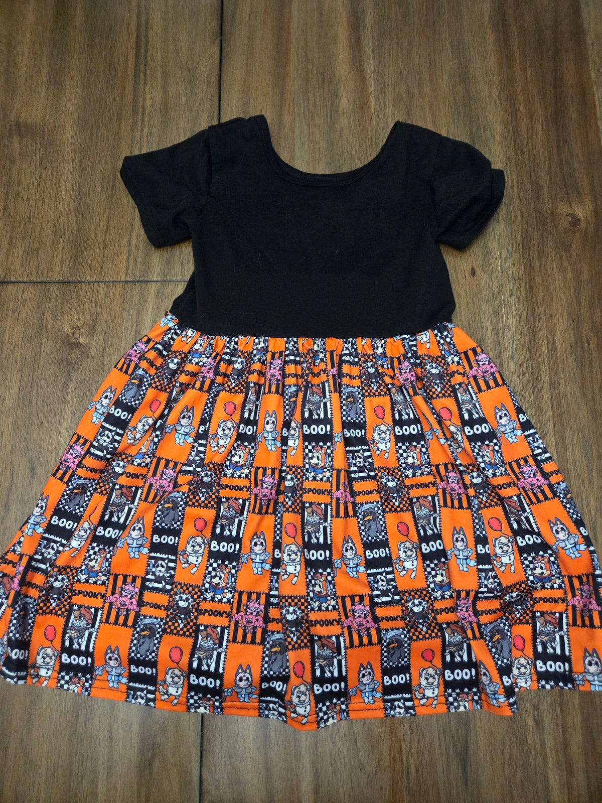 Seller 188 Girls Bluey Halloween dress