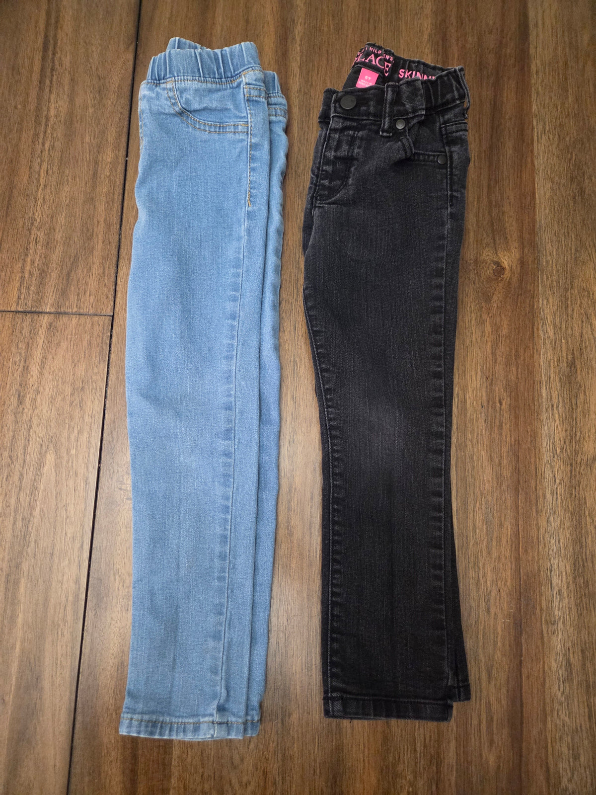 Seller 188 girls black and denim jeans size 5