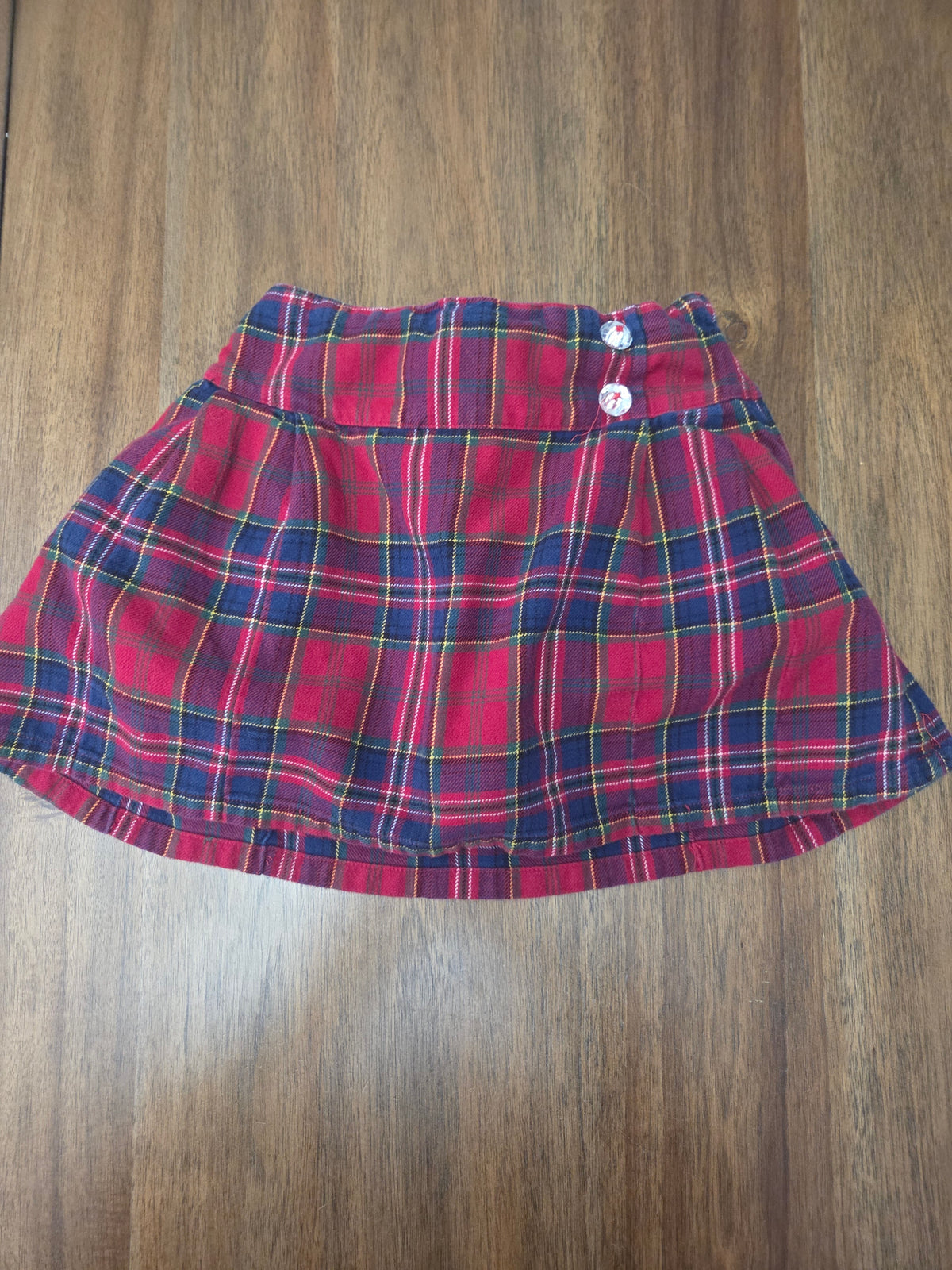 Seller 188 girls holiday skirt and soft pull on jeans size 5
