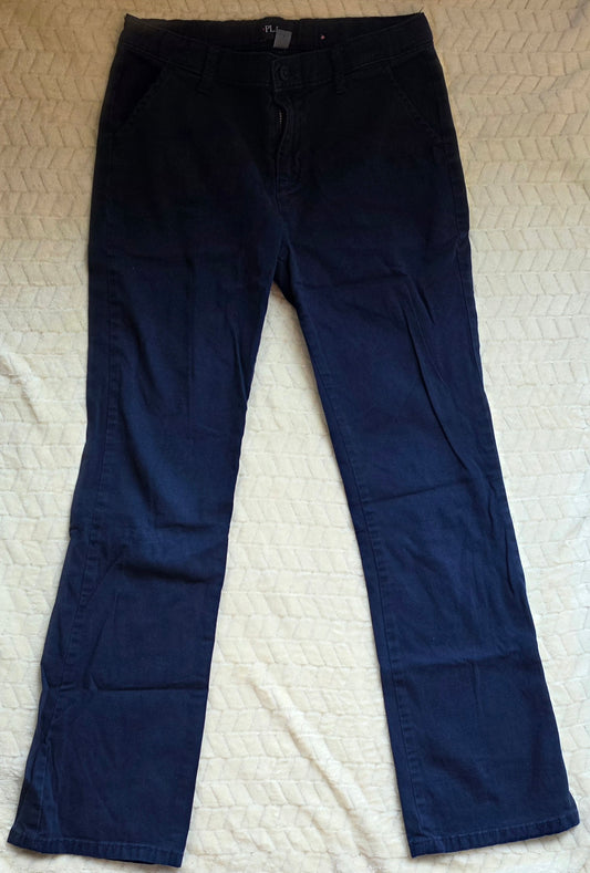 #190 Girls 14 Children’s Place Navy Blue Chino Pants