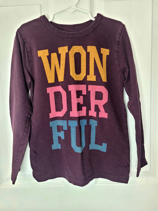 #164 peek... 'Wonderful' Long-Sleeve Top Girls 8
