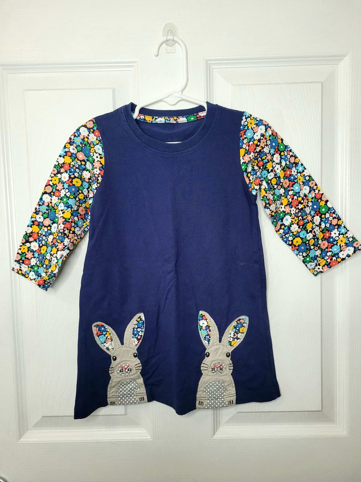 #164 Unknown Brand Bunny Dress Girls 2T