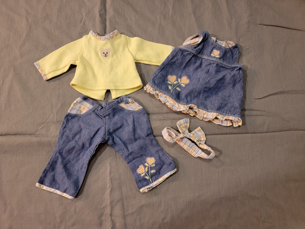 Seller #18 American Girl Bitty Baby Denim Outfit