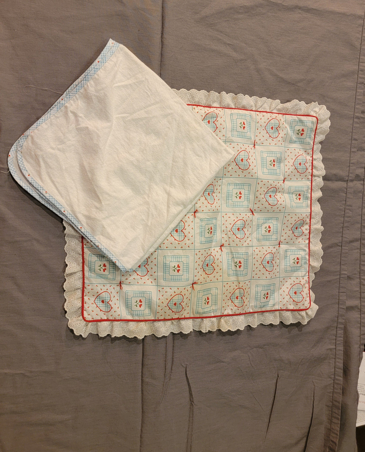 Seller #18 American Girl Bitty Baby Blanket and Comforter