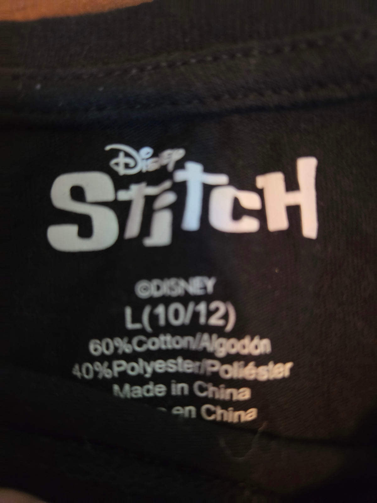 Seller #57 Stitch Halloween shirt Girls Large (10/12)