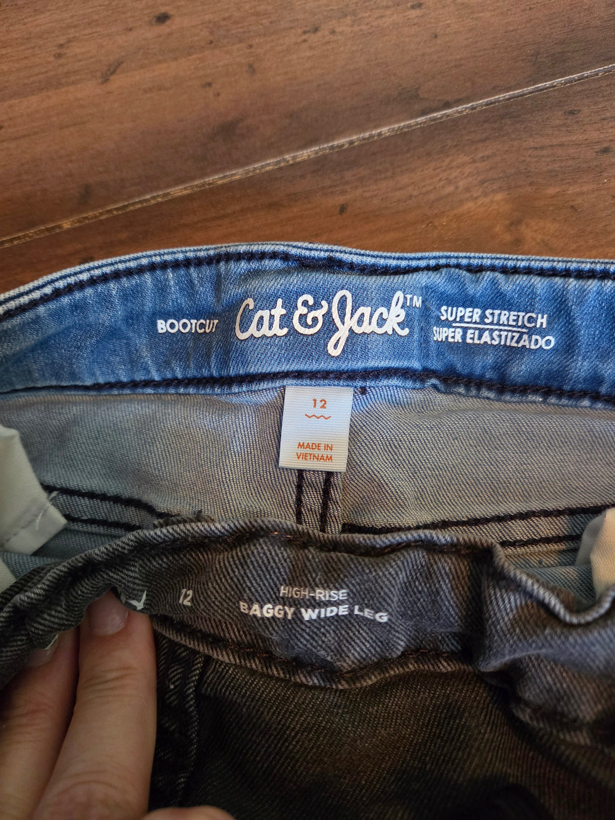 Seller #57 Girls size 12 jeans (2)