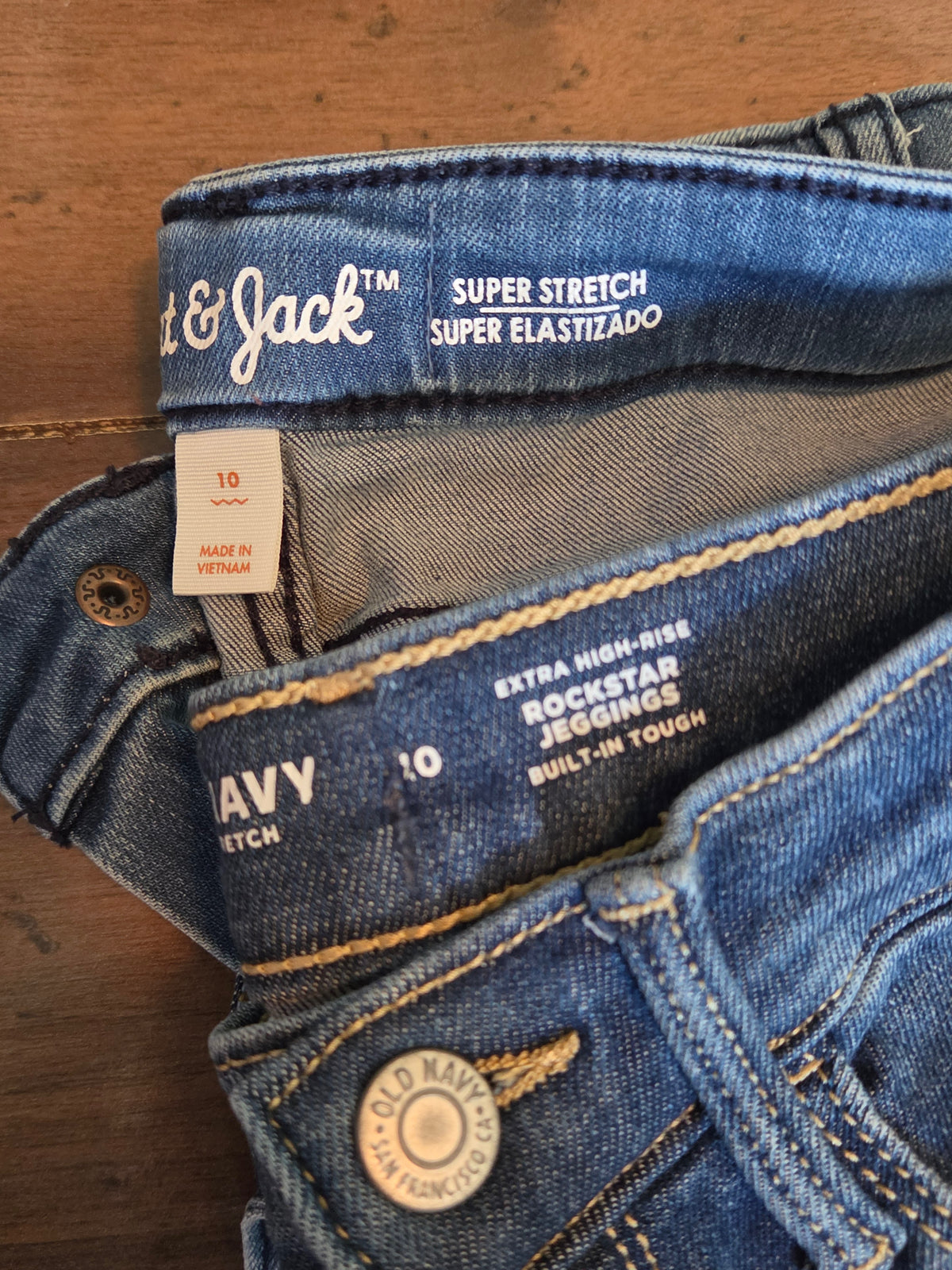 Seller #57 Girls size 10 jeans (2)