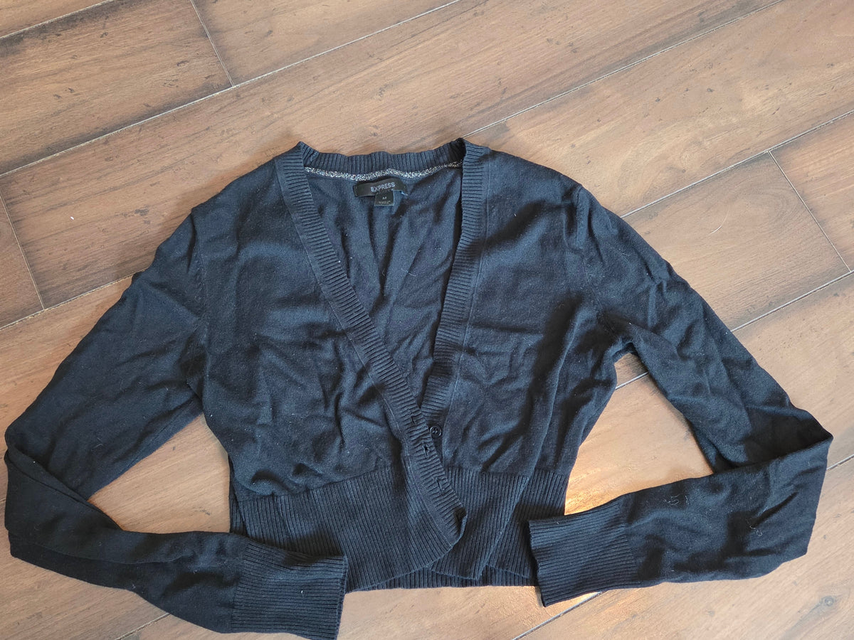 Seller #57 Women’s Express Medium crop sweater cardigan