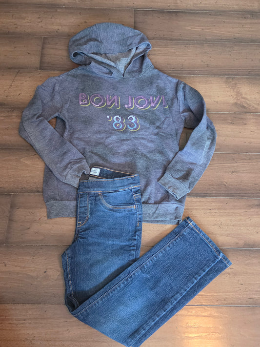 Seller #57 Girls size Medium (8) Hoodie and jeans