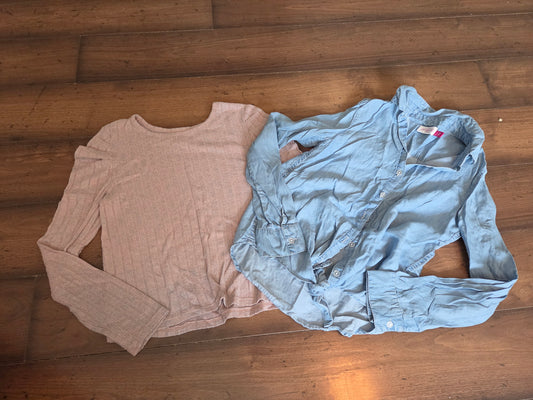 Seller #57 Girls Large size 10 tops (2)