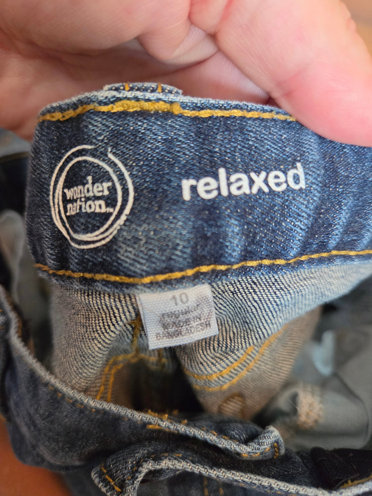 Seller #57 Girls size 10 relaxed fit jeans