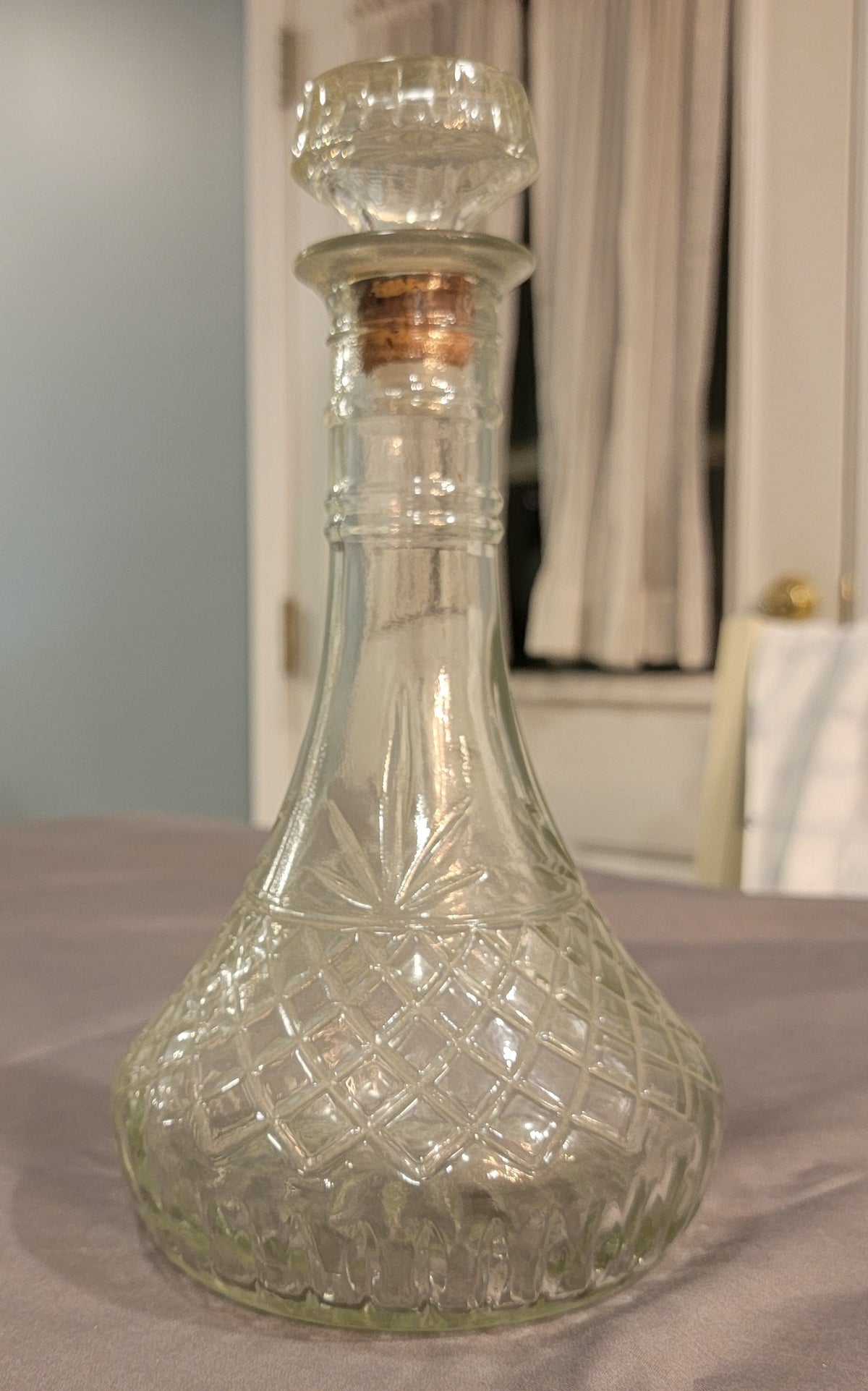 Seller #18 Cut Glass Decanter