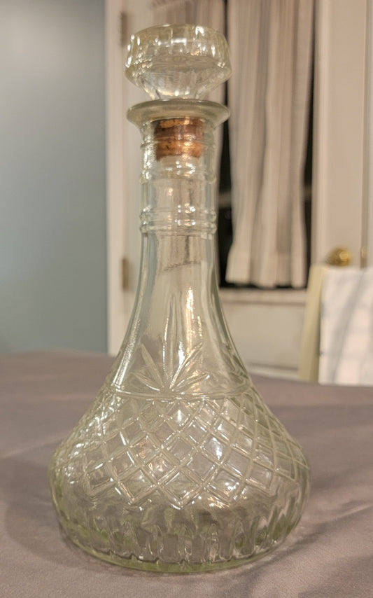 Seller #18 Cut Glass Decanter