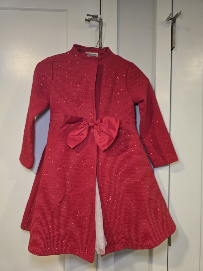 #131 Blueberi Boulevard dress and jacket set sz 6