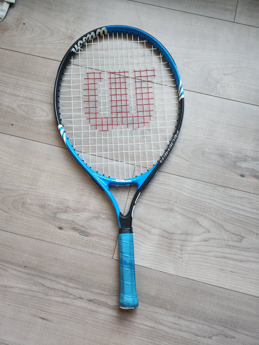 #167 Kids Wilson Federer (23) Junior Tennis Racquet Blue