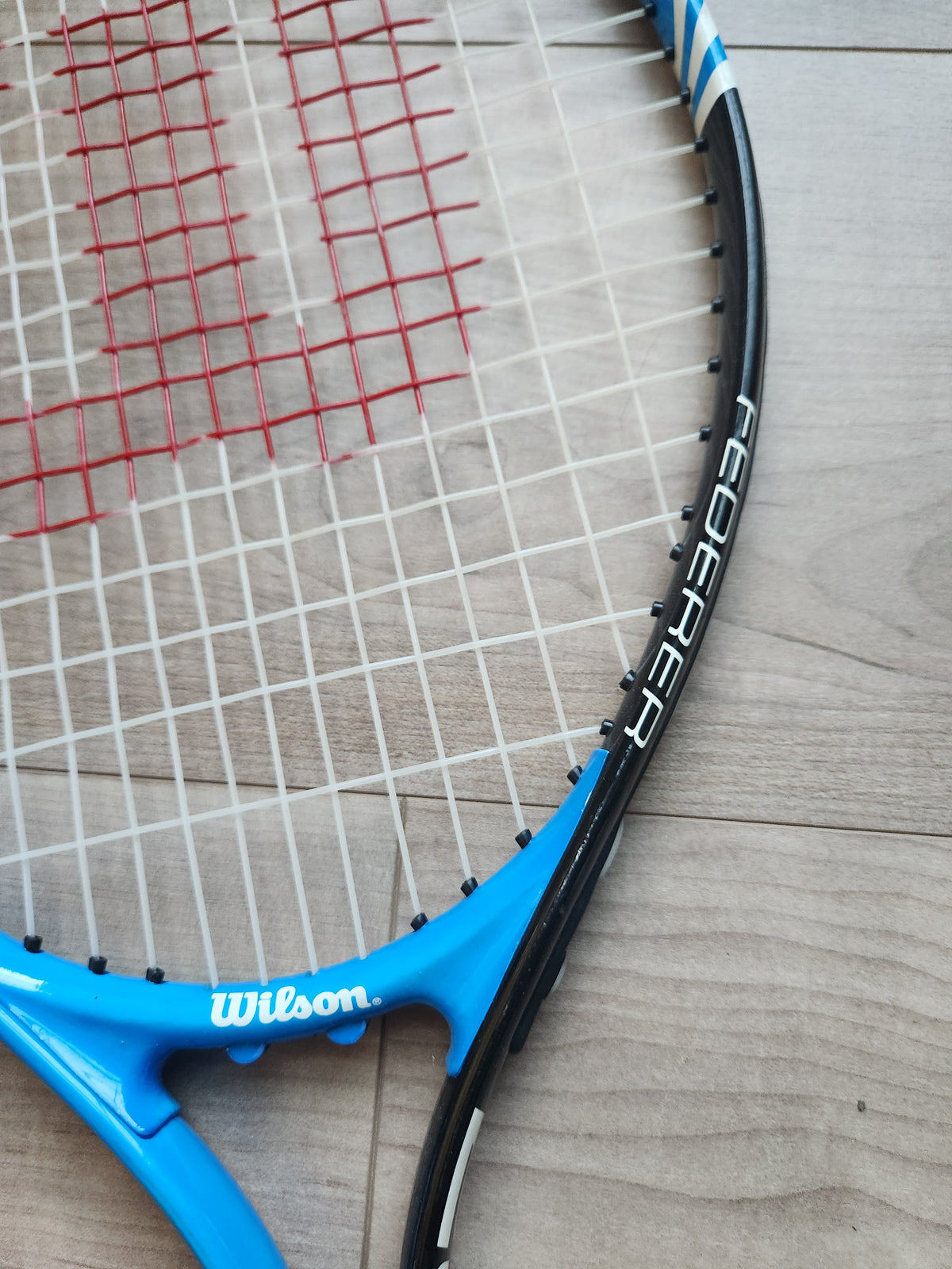 #167 Kids Wilson Federer (23) Junior Tennis Racquet Blue