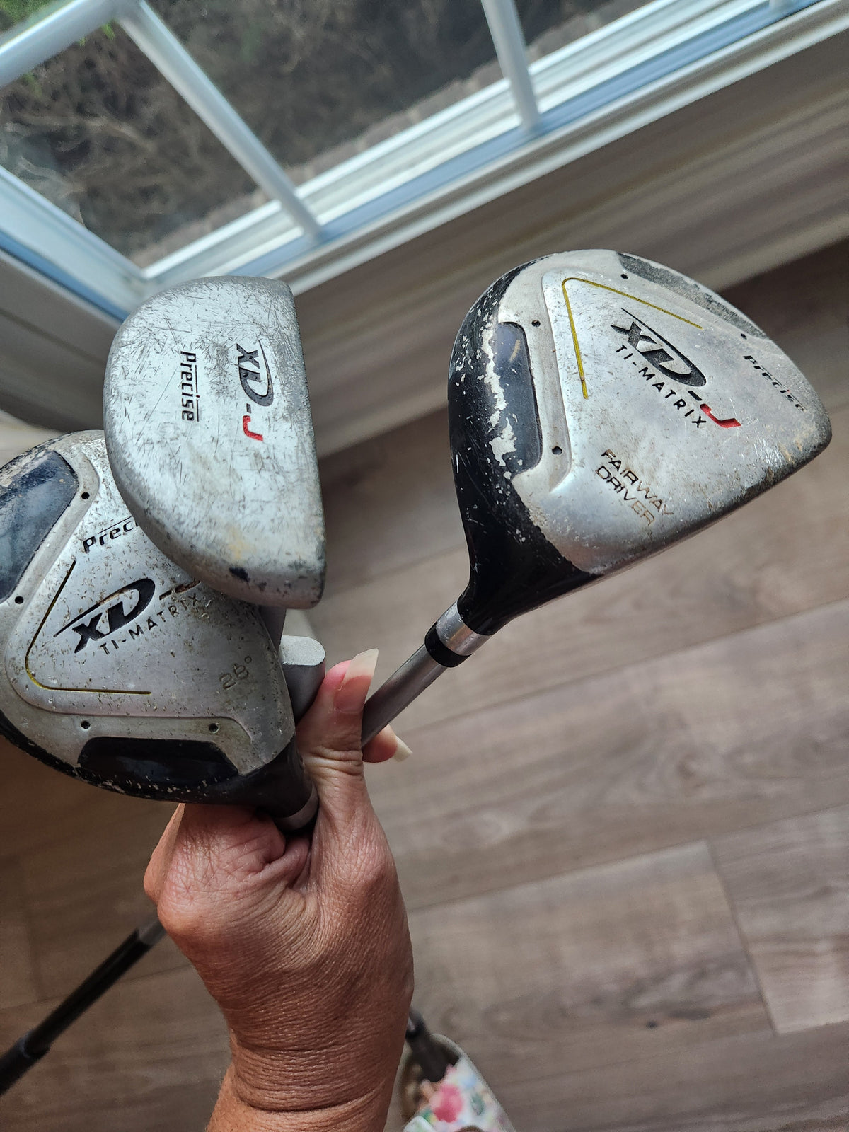 #167 Precise XD-J Ti-Matrix 3-5 Yrs Junior Golf Clubs Set of 3