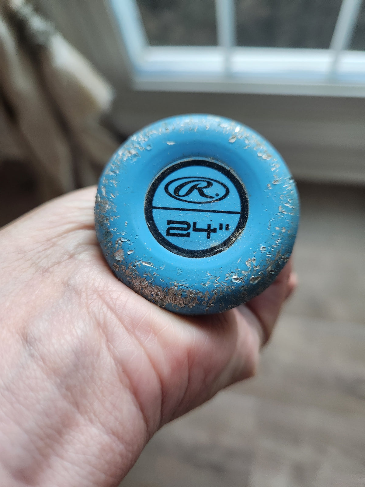 #167 Rawlings Youth Blue Tee Ball Bat