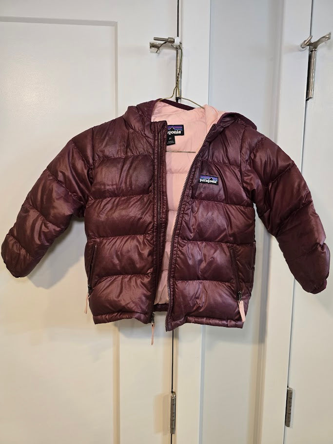 #131 Patagonia Hi-Loft Down Sweater Hoody winter jacket