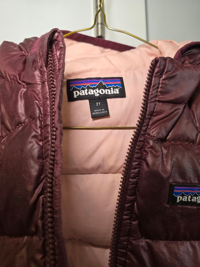 #131 Patagonia Hi-Loft Down Sweater Hoody winter jacket
