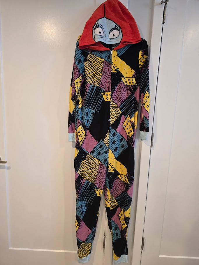 #131 Nightmare Before Christmas Sally Fleece Onesie Juniors Small
