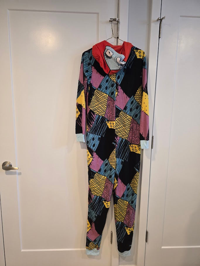 #131 Nightmare Before Christmas Sally Fleece Onesie Juniors Small