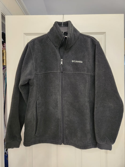 #167 Columbia Youth 14-16 Black Fleece Jacket