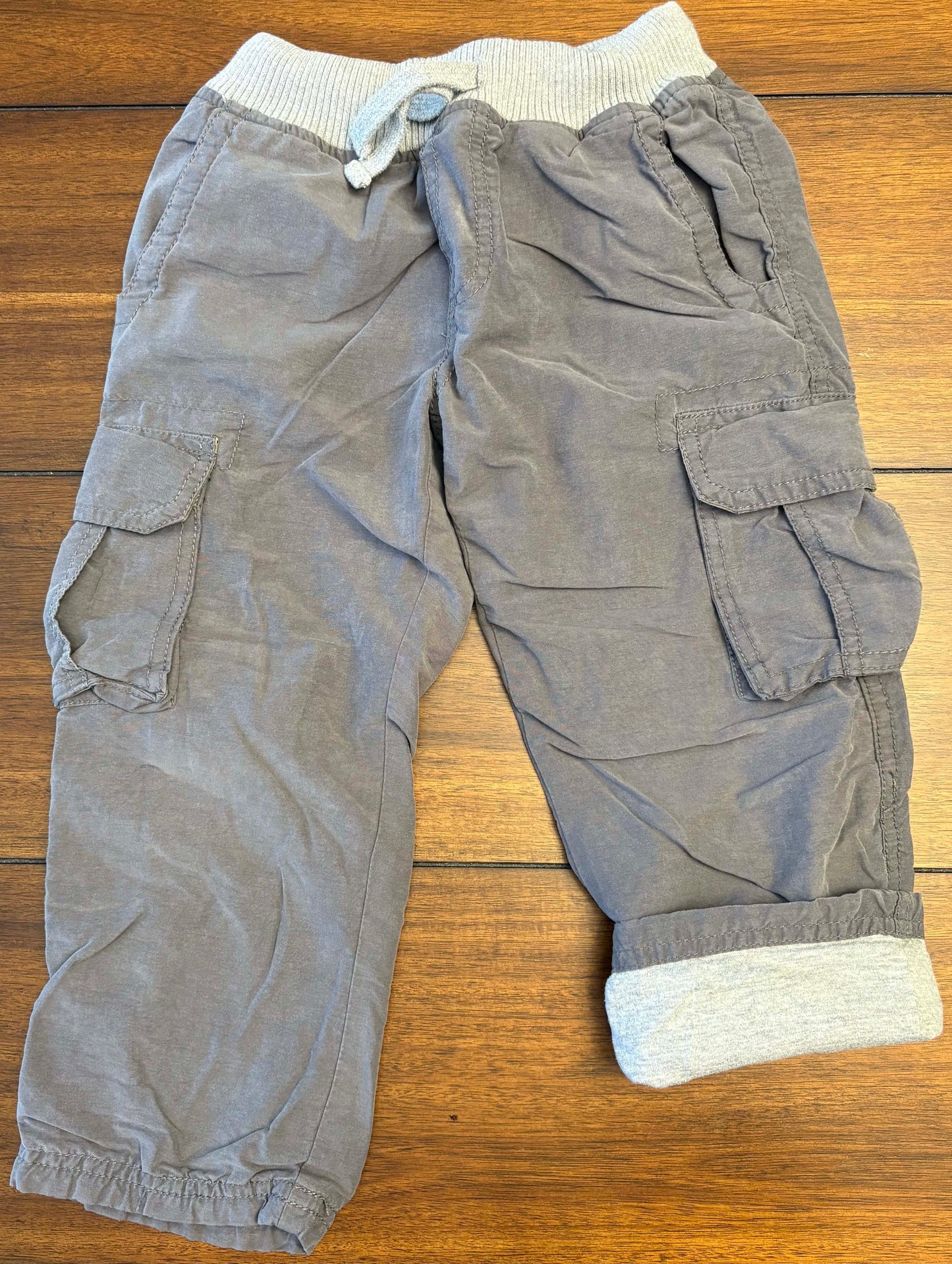 Seller #210 Tucker & Tate Boys Size 3 Dark Gray Lined Cargo Pants