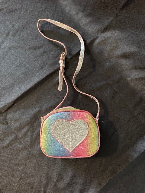 Seller #141 Rainbow Heart Purse GUC