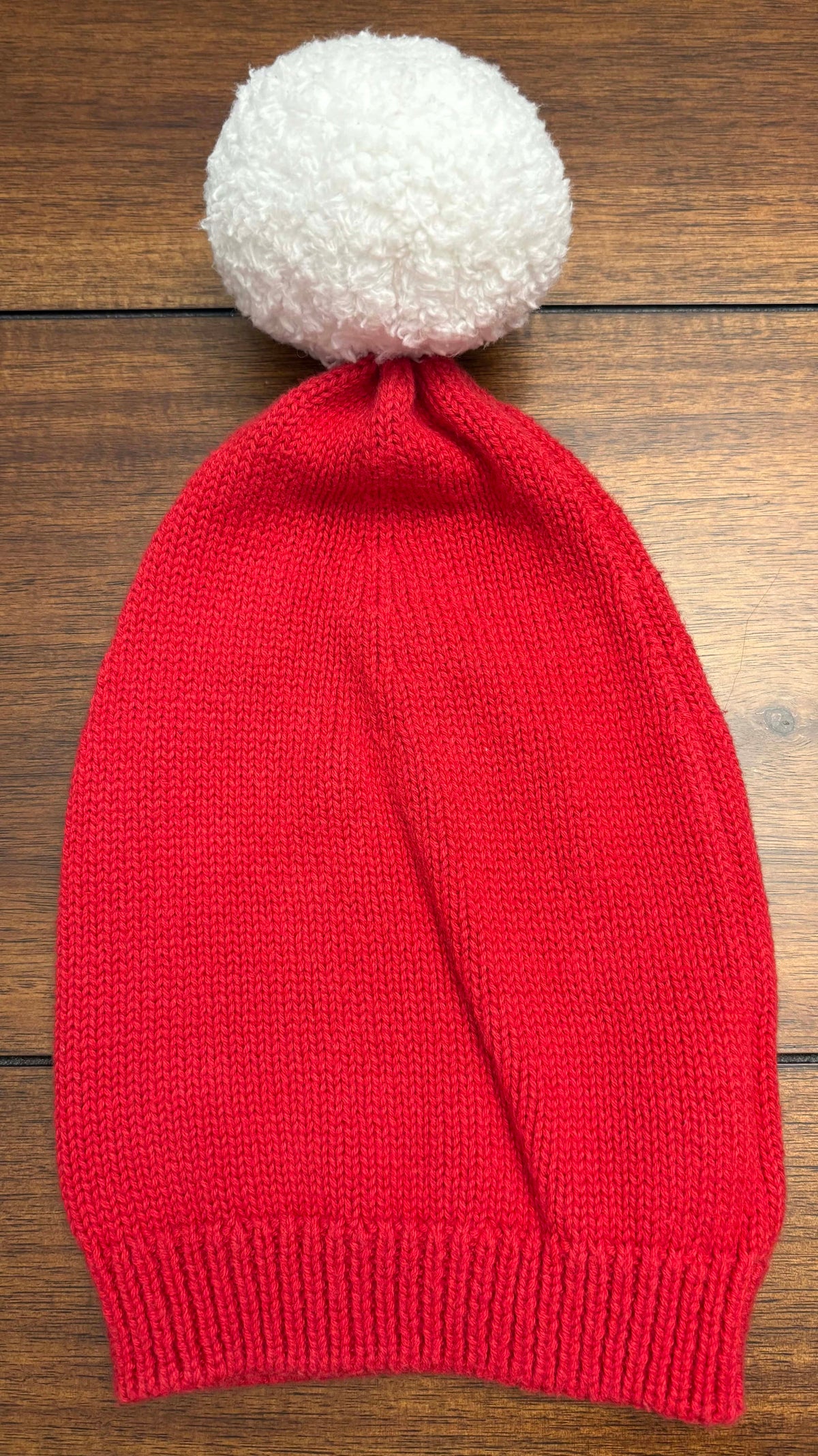 #197 Gap Unisex Size 6-12M Red Knit Santa Hat