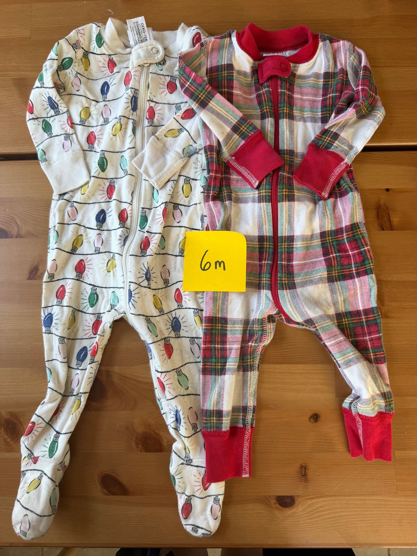Seller #94 6M Hanna Andersson Christmas Pajama Bundle