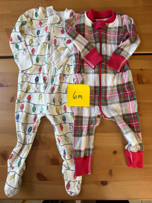 Seller #94 6M Hanna Andersson Christmas Pajama Bundle