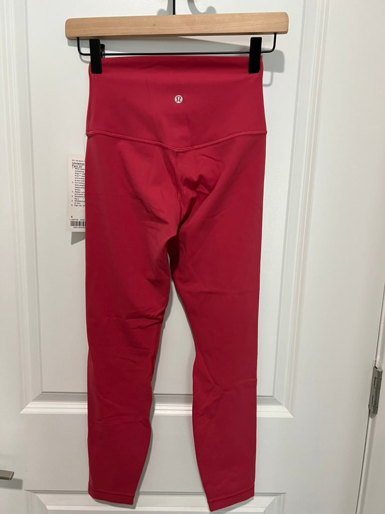 Seller #76 - Lululemon Align ™ HR Pant 25" VNTR Vintage Rose Size 4 NWT $98
