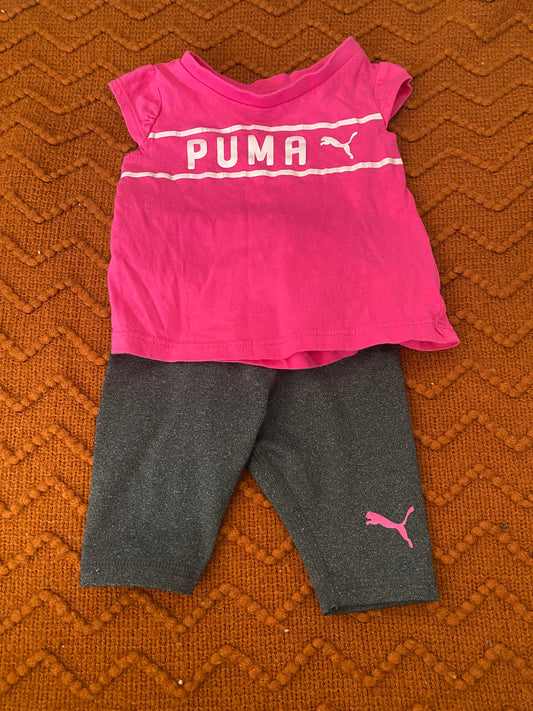 0-3 Month Girls Puma Outfit