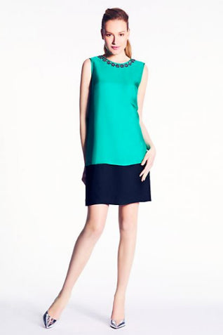 Seller #144 Kate Spade Green & Black "ROSITA" Dress - Size 0