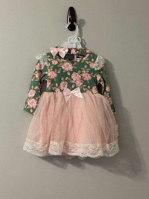 REDUCED #141 Tulle and Glitter Dress NWT size 18M SR