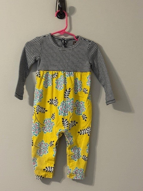 REDUCED #141 Tea Romper size 9-12M GUC SR