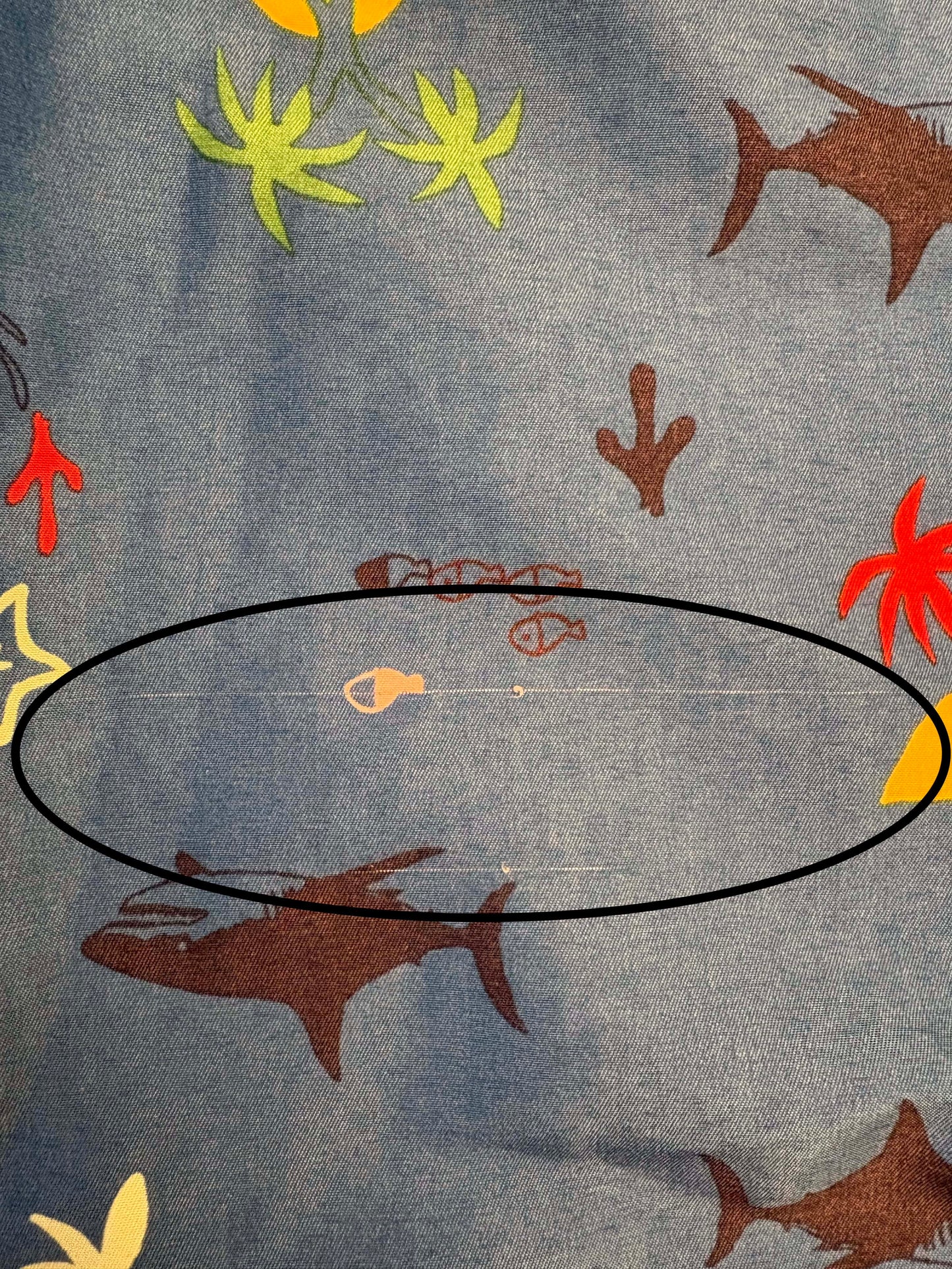 Seller #210 Hanna Andersson Boys Size 10 Blue Shark Rash Guard & Beach Printed Swim Trunks
