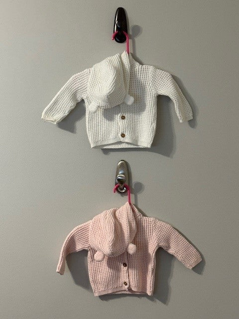 Seller #141 Sweater set of 2 with ears on hood VGUC size 3M SR