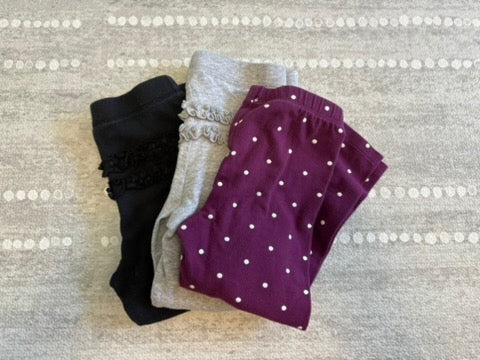 Seller 183 - Girls 24 Mongths Leggings Bundle (Set of 3) - VGUC