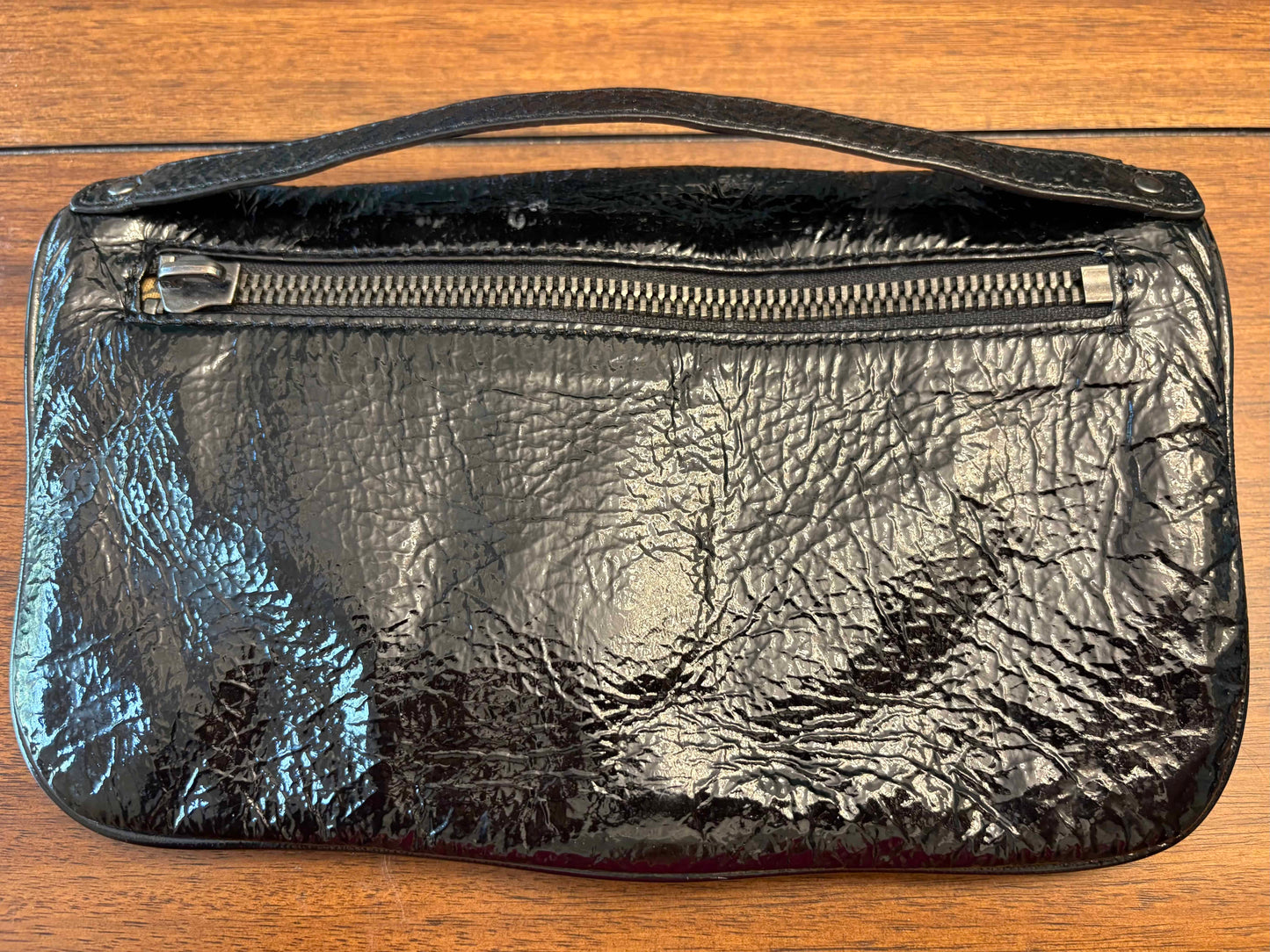 Seller #210 Hobo International Women's Black Leather Clutch