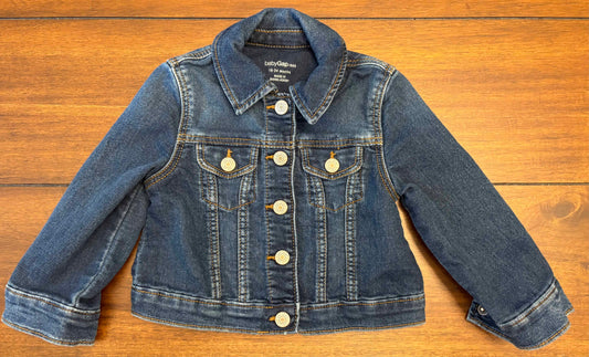 #197 Gap Girls Size 18-24M Medium Wash Jean Jacket