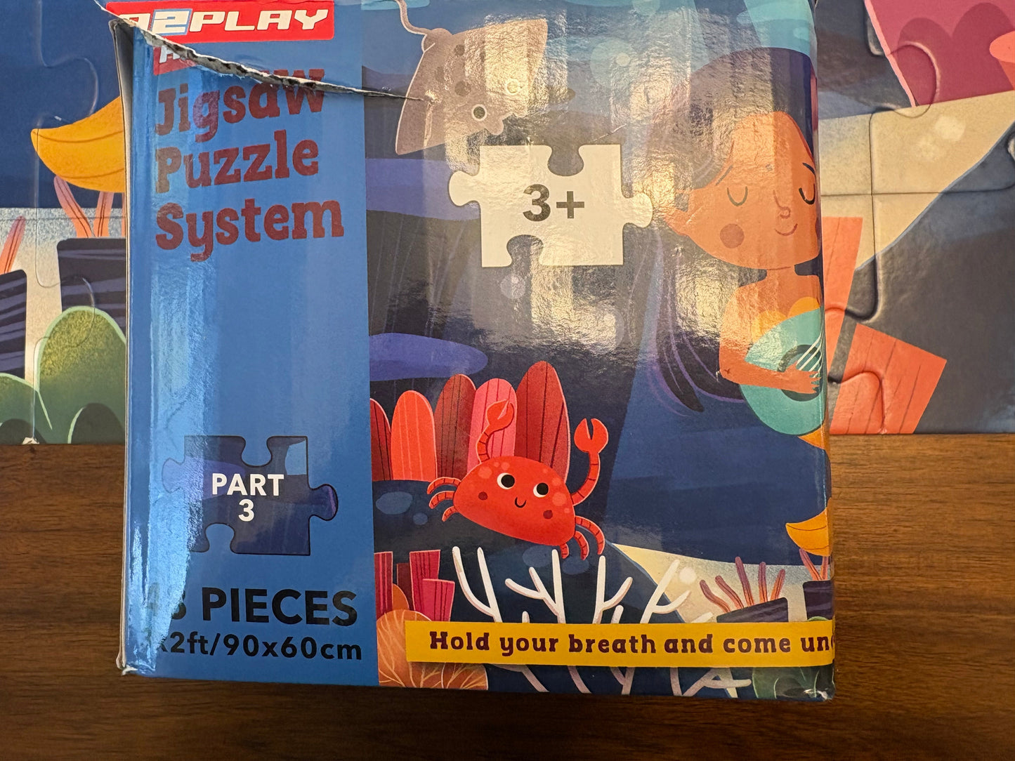 Seller #210 Under the Sea 48 Piece Floor Jigsaw Puzzle System