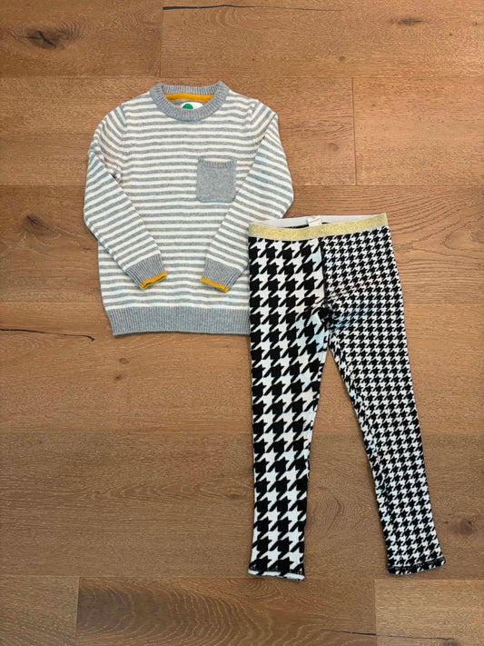 Seller #193 Mini Boden and Tucker + Tate Girls Size 6/7 Sweater and Sweater Pants Bundle