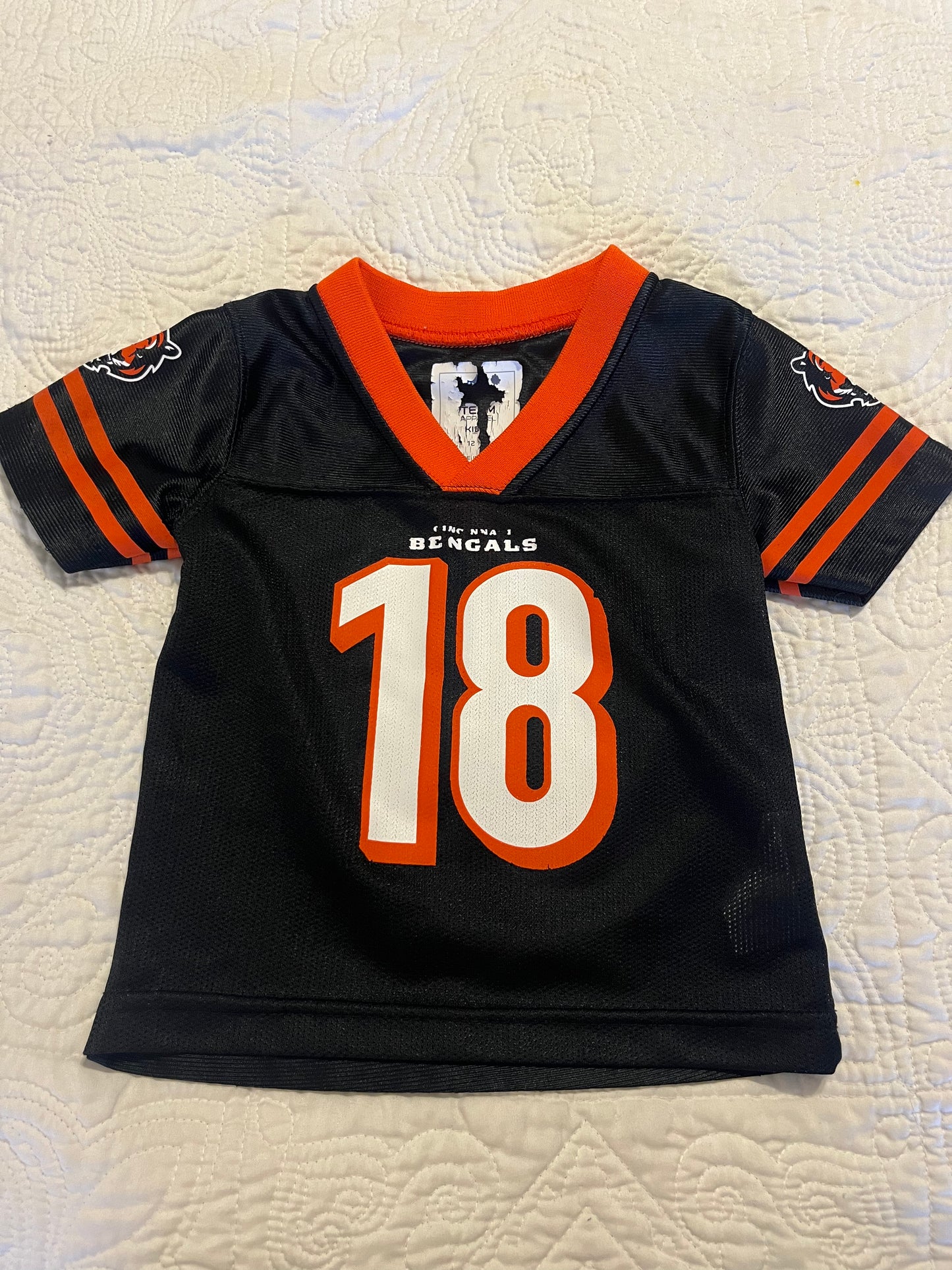 REDUCED: Bengals Jersey 12M