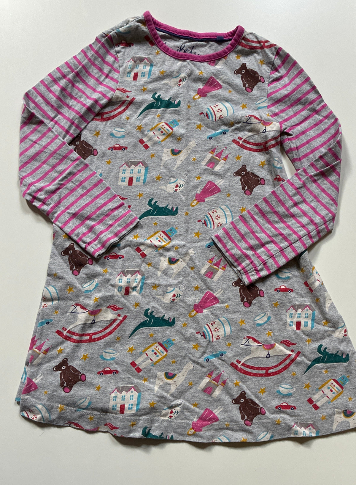Seller 76 Boden Size 7/8 Holiday Toy Dress
