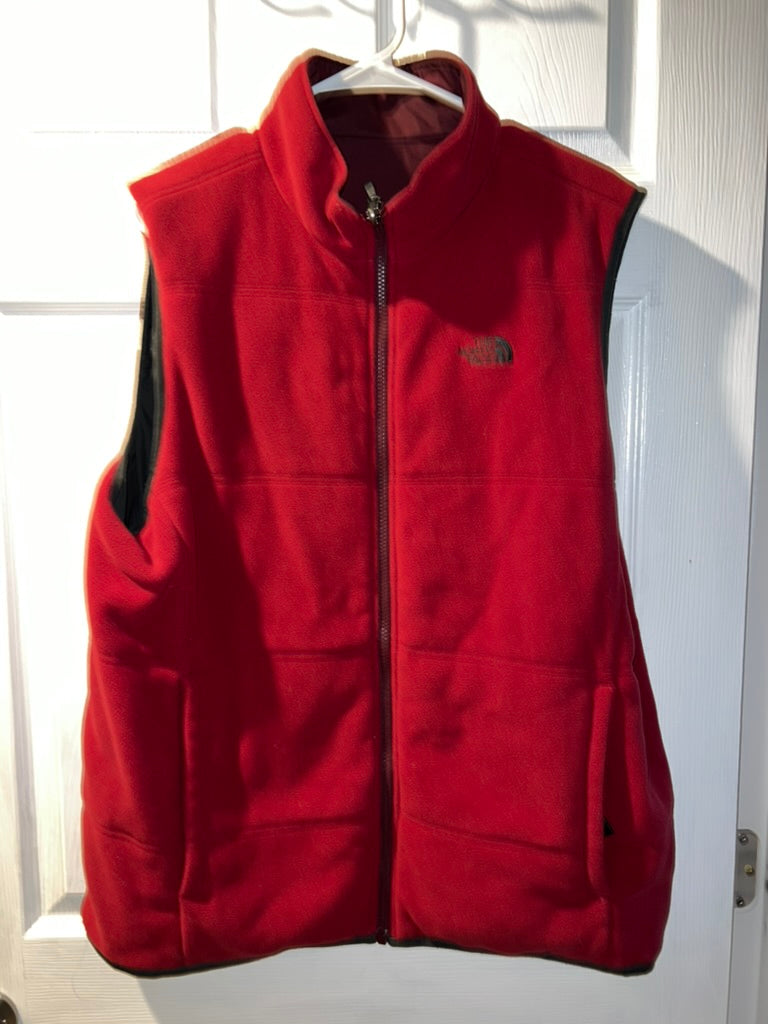 Seller #76 - North Face Reversible Vest L Heatseeker Insulated Grey