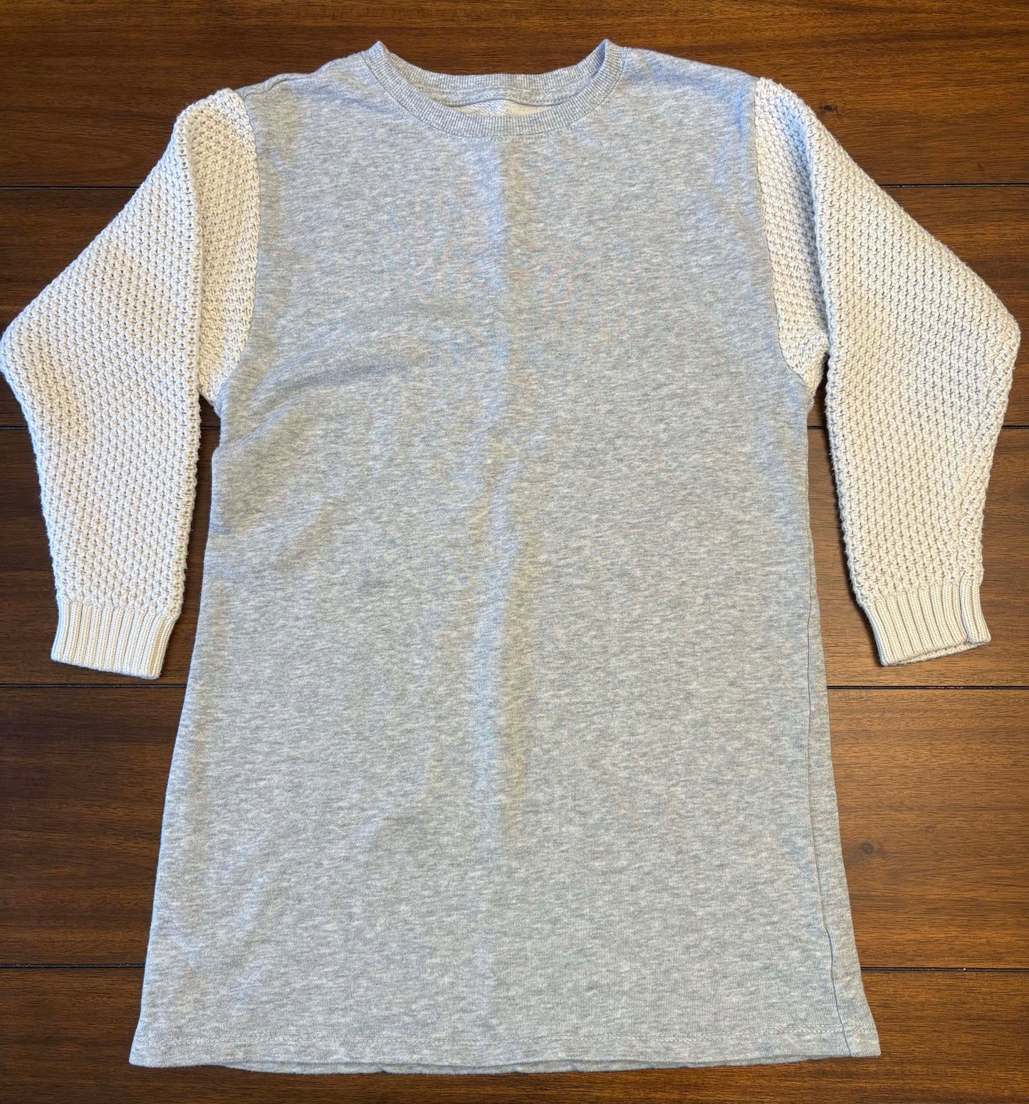 Seller #210 Gymboree Girls Size 10/12 (L) Gray Sweatshirt Dress
