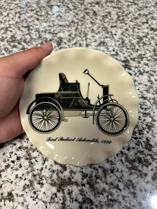 Seller #76 - Vintage First Packard Automobile 1899 Small Plate 5"
