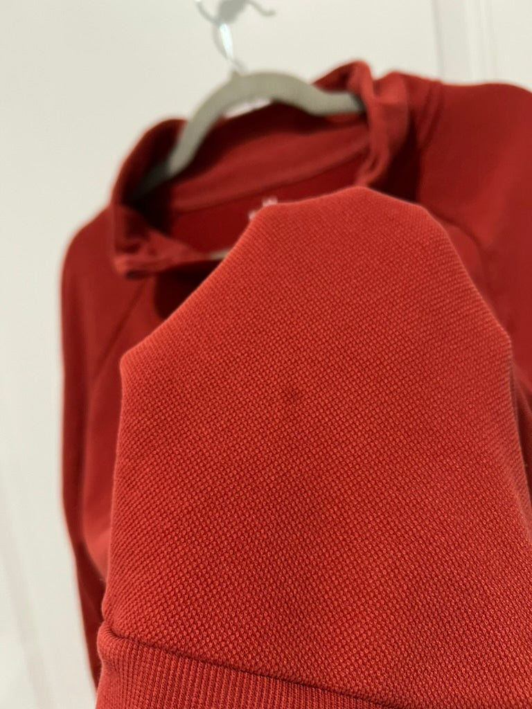 Seller #76 - Under Armour Women's UA Rival Fleece Textured ½ Zip Earthen Orange Size 2XL